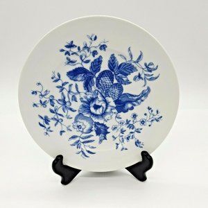 Salad Plate Rhapsody Royal Worcester 8.25" England Porcelain 1975 Replacement